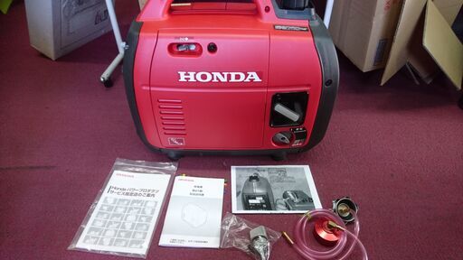 倶知安 ホンダ HONDA インバーター発電機 EU18i + キジマ 燃料 ホース