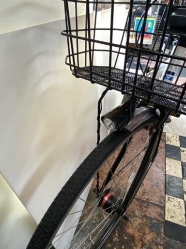 自転車　27インチ　シティサイクル　