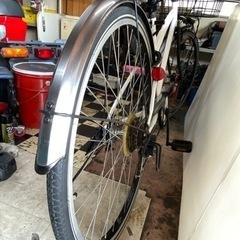 自転車　27インチ　シティサイクル　の画像