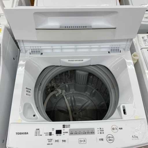 TOSHIBA 全自動洗濯機　4.5㎏　2019年製