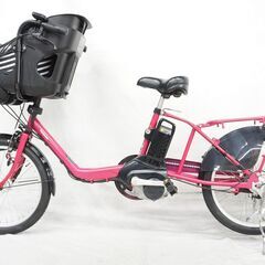 PANASONIC 「パナソニック」 ギュットミニDX BE-ELMD032M 2016年モデル 電動アシスト自転車 電動自転車 チャイルドシート 3722073000002の画像