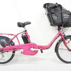 PANASONIC 「パナソニック」 ギュットミニDX BE-ELMD032M 2016年モデル 電動アシスト自転車 電動自転車 チャイルドシート 3722073000002の画像