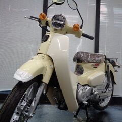 ☆全車安心の保証付き☆ホンダ　スーパーカブ110　バージンベージュ　新車　入荷しました！！の画像