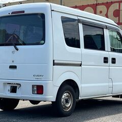 🦍ご成約🦍エブリィ【YouTubeで現車確認❗️】本車検2年付き/グレード　PAハイルーフ/ナビ/ETC/PS/エアB/4WDの画像