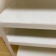 スチールラック2台の画像