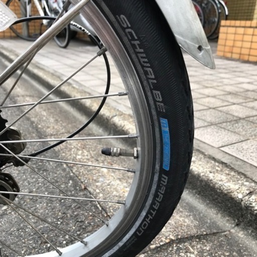 ミニベロ、20インチ折りたたみ自転車　ダホンメトロ　直ぐに乗れます！