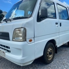 🉐サンバーバン車検無し現状二駆5速🉐