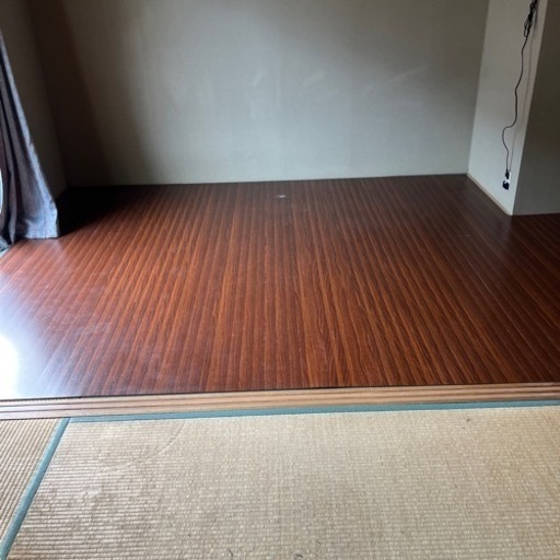 ひくだけで　フローリング　350cm 260cm