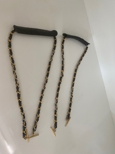 ?入荷?シャネル　CHANEL チェーンショルダーバッグ　0番台 ヴィンテージ　ラムスキン　マトラッセ　ブラック　中古　リサイクルショ