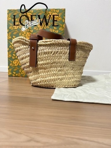 【値下げ】超美品LOEWEロエベ　カゴバッグ