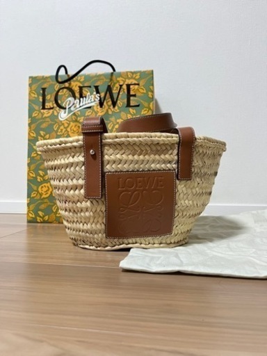 【値下げ】超美品LOEWEロエベ　カゴバッグ