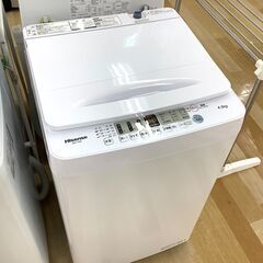12ヶ月保証付き Hisense 全自動洗濯機 【トレファク岸和田店】