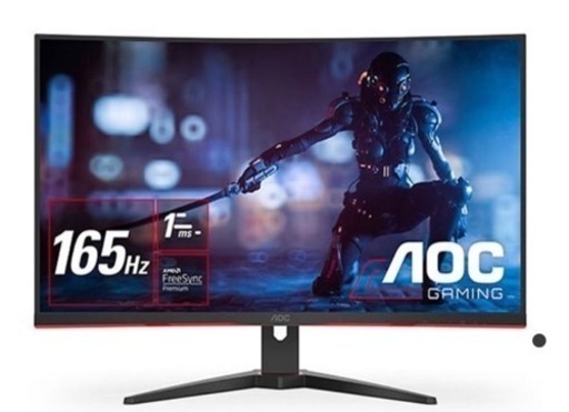 美品　ゲーミングモニター AOC32型 /曲面型 C32G2E