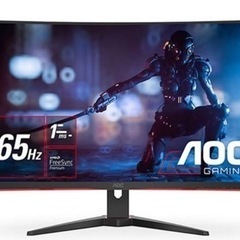 美品　ゲーミングモニター AOC32型 /曲面型 C32G2Eの画像
