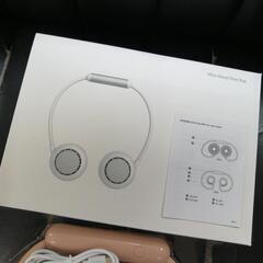 熊本　首掛け扇風機　USB充電式　ピンク　新品未使用未開封品多数あります。の画像
