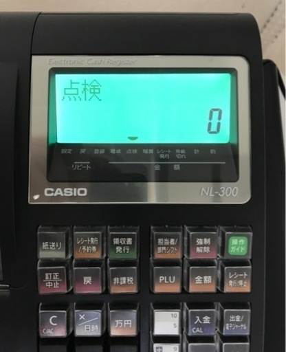 CASIO カシオ　電子レジスター　NL-300
