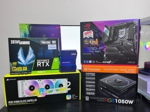 ZOTAC GAMING GeForce RTX 3060 Ti Twin Edge OC LHR  Corei9-11900K 8コ