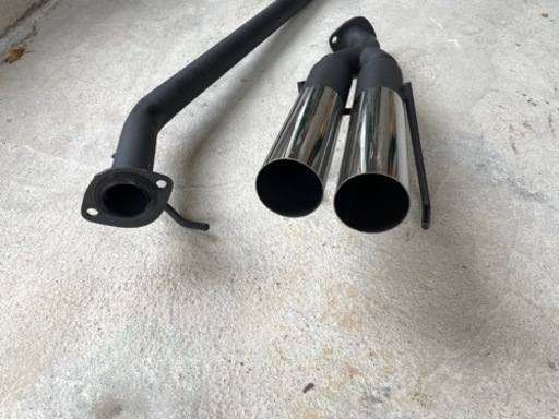 シルビア　爆音　デュアルマフラー