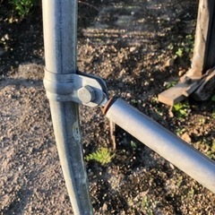 ビニールハウスの骨組みの画像