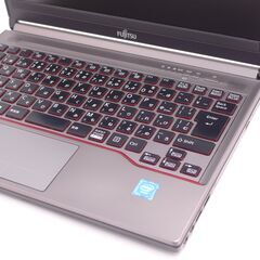 中古良品 日本製 13.3型 ノートパソコン 富士通 E736/M Wi-Fi有 第6世代 Celeron 8GB DVDRW 無線 Bluetooth Windows10 Officeの画像