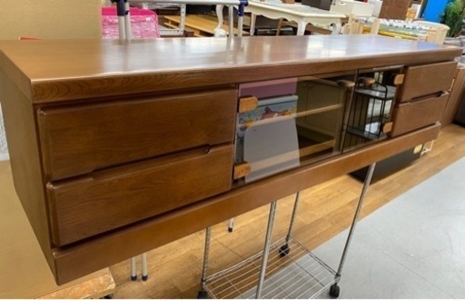 R239 国産KUWAYA  ロングローボード、テレビボード、幅170cm