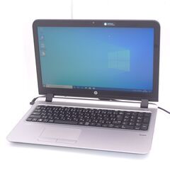 中古美品 15インチ ノートパソコン HP 455 G3 AMD A10-8700P 8GB 500GB DVDRW 無線 Wi-Fi Bluetooth カメラ Windows10 Office