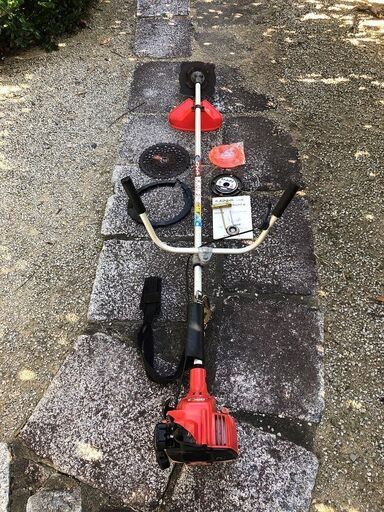 完動品！エンジン刈り払機　オプション付き