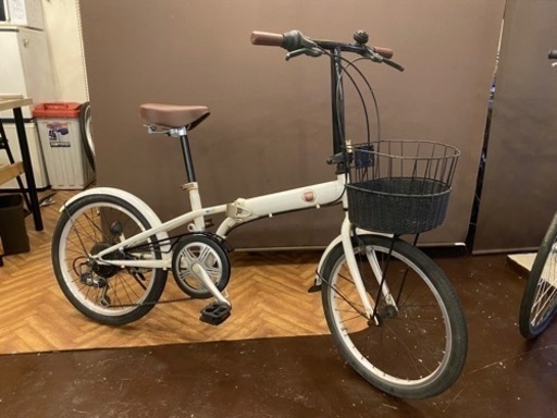 【FIAT】タイヤ新品！20インチ折りたたみ自転車