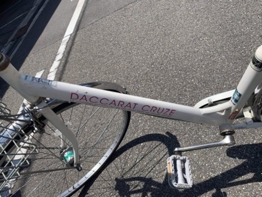 ホワイト自転車