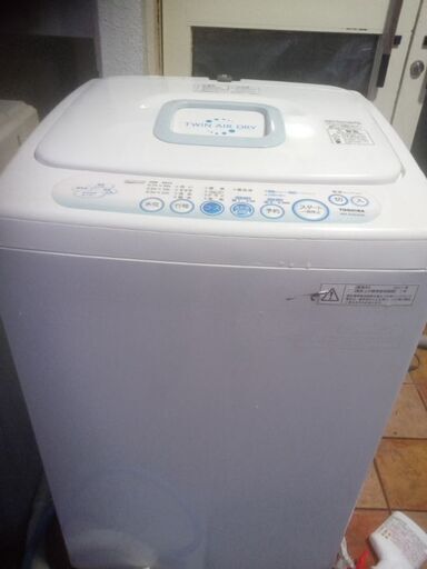 東芝洗濯機4.2kg 2011年製分解洗浄別館に置いてます