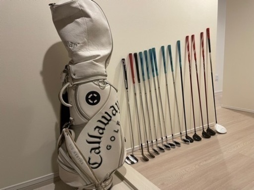 ゴルフセット　キャロウェイ、テーラーメイド　パター無し