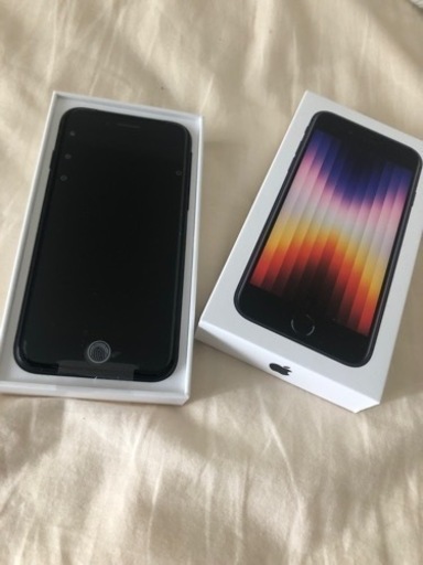 【新品】iPhone SE 第3世代 ミッドナイト ブラック 128 GB SIMフリー 東京