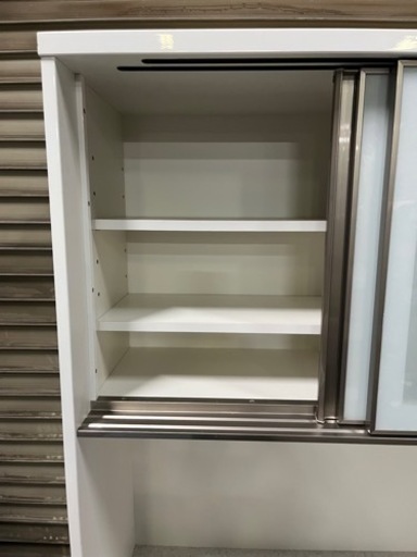 美品!! 売れ筋商品!! ニトリ キッチンボード アルミナ2 100KB-WH 