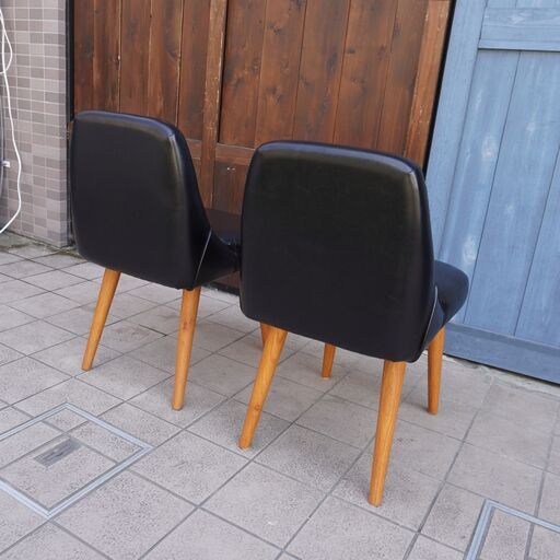 人気のunico(ウニコ)のRICK(リック) アームレスダイニングチェアー2脚