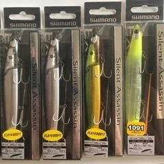 新品未使用　シマノ　サイレントアサシン　フラッシュブースト6点セット