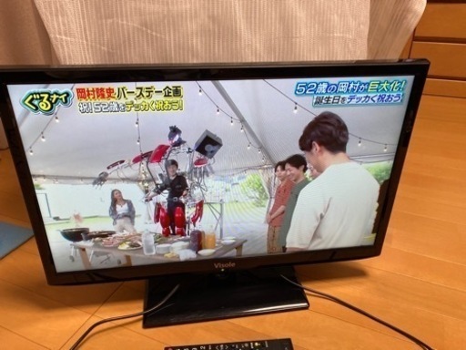 安い ユニテク24型Visole液晶テレビ 新品未開封 Visole 24v 液晶テレビ