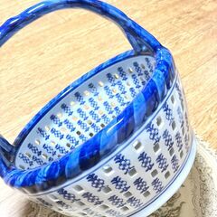 【取引交渉中】陶器　果物入れ　差し上げます