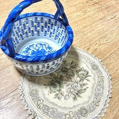 【取引交渉中】陶器　果物入れ　差し上げますの画像
