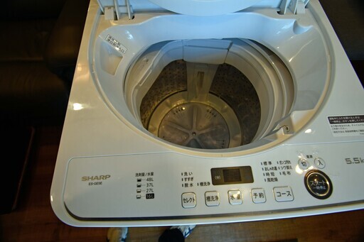 ●2020年製　近郊格安配送・設置可●シャープ　5.0Kg　洗濯機　ES-GE5E 中古品●相模原　横浜　神奈川●