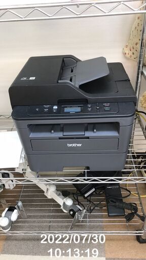 【商談中】白黒レーザープリンター（自動ソートコピー機能つき）ブラザー DCP-L2550　未開封トナー付き