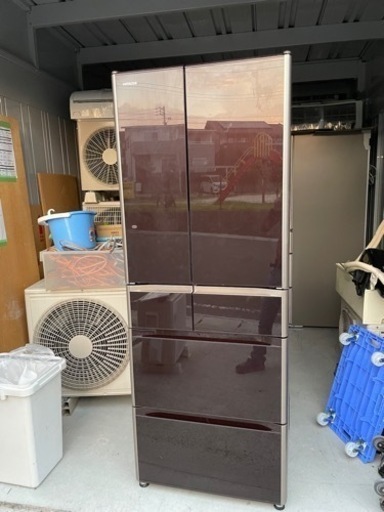 最終値下げ⭐︎HITACHI  517L 冷蔵庫　R-G5200E(XT)