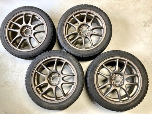 215/45R17 WORK EMOTION ワークエモーションCR Kai シビック・インテグラ・アコード等に