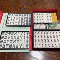恐らく未使用！！麻雀牌セット年代物の画像