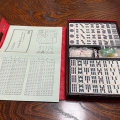 恐らく未使用！！麻雀牌セット年代物の画像
