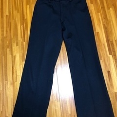 メンズ　スラックス　黒②