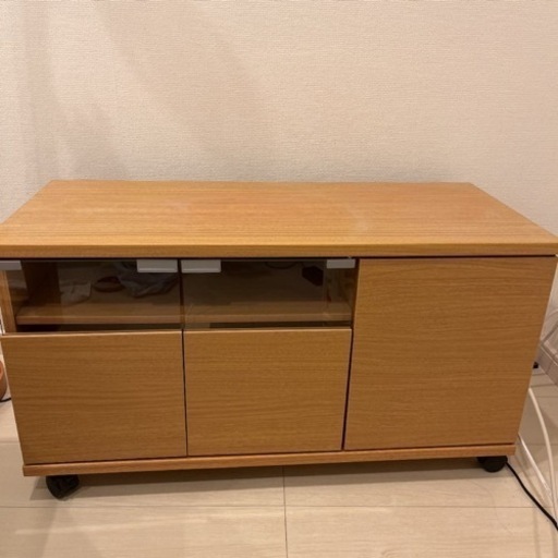 ニトリ　テレビ台　テレビボード　ナチュラル