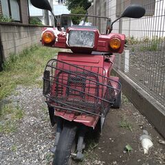 【商談中】ジャイロX　TD01-21番台　事故車ジャンク　ミニカー登録（廃車済書類有）の画像