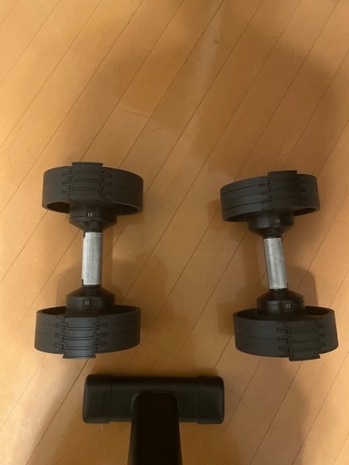 筋トレ　トレーニング　可変式ダンベル