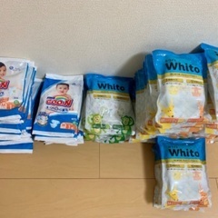 おむつ Mサイズ サンプルセット  GOO.N whito 計107枚