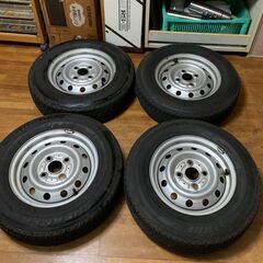 軽バン　スズキ　ダイハツ　145/80R12  エブリィ サンバ...